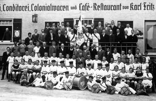Der Verein beim 25-jährigen Jubiläum 1928
